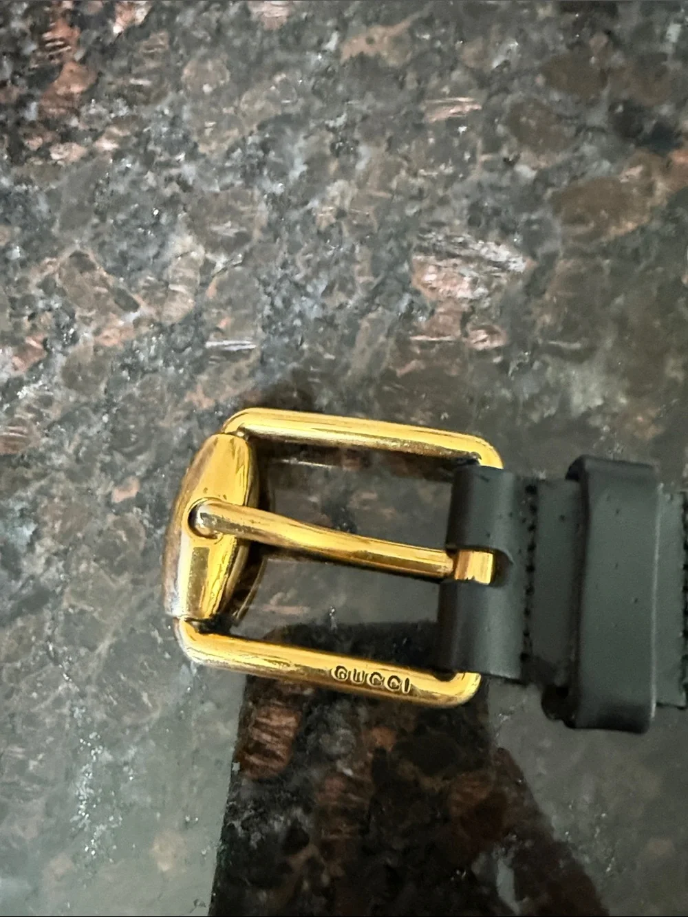 Gucci Men’s Black Belt - Pre-owned. - Picture 4 of 5